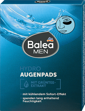 Patch-uri pentru ochi Hydro (6 perechi) Balea MEN