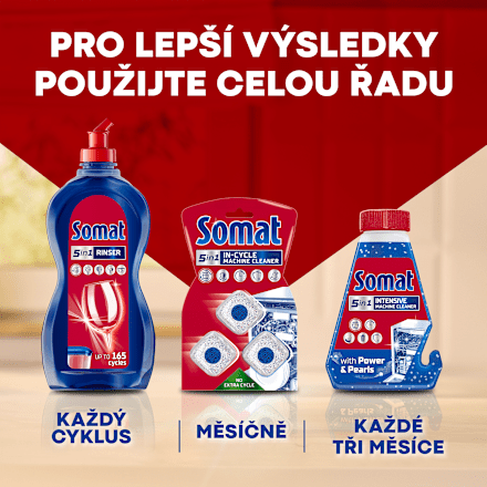 Excellence kapsle do myčky 3v1 Lemon MEGA Somat