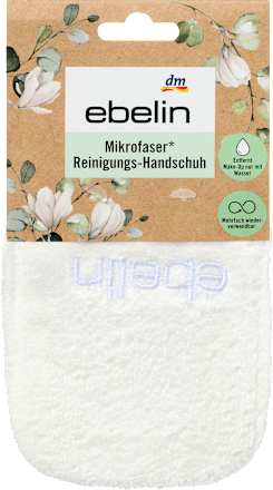 Guanto detergente in microfibra per il viso assort. ebelin