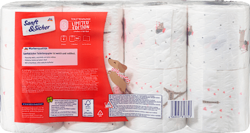 Papier toaletowy Limited Edtion 3-warstwowy 8x180 Sanft&Sicher