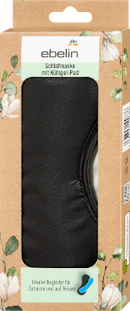 Schlafmaske mit Gel-Pad ebelin