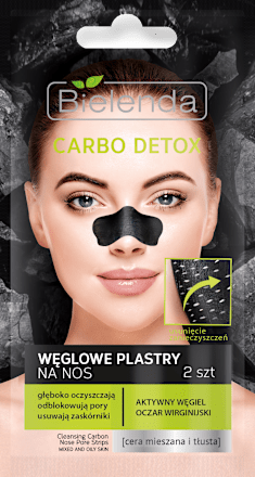 Plastry na nos węglowe Bielenda
