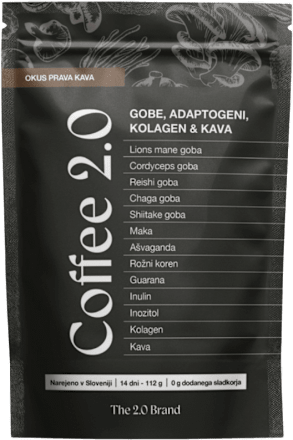 Nadomestek kave Coffee 2.0 z okusom prave kave The 2.0 Brand