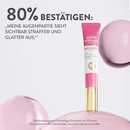 Augencreme Lifting Kollagen Aktiv Festigung judith williams COSMETICS
