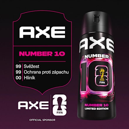 deodorant sprej Number 10 FIFA Axe