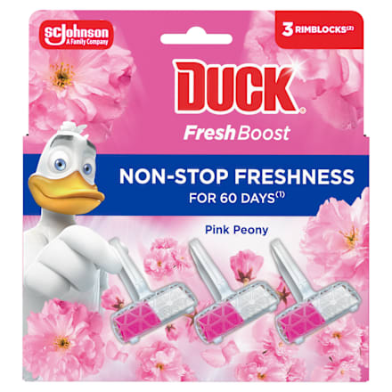 Fresh Boost wc-öblítő rúd Pink Peony DUCK