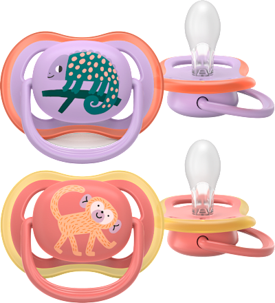 dudlík Ultra air 18m+ Chameleon/opice PHILIPS AVENT
