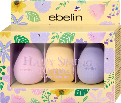 Комплект блендери за грим Happy Spring ebelin