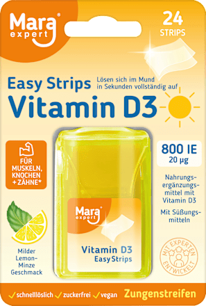 Zungenstreifen Vitamin D3 Mara