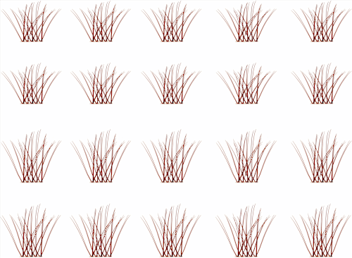 Künstliche Wimpern Set What The Fake! 05 Natural Cluster Brown essence