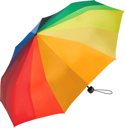 Esernyő supermini multicolor happy rain