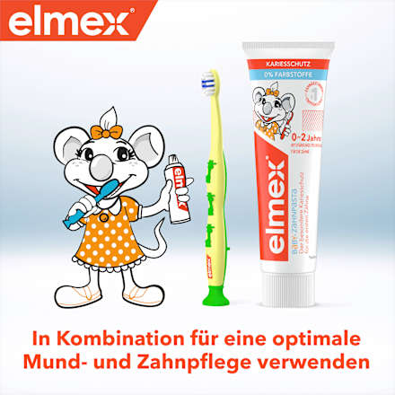 Zahnpflege Set Kinder, 0-2 Jahren elmex