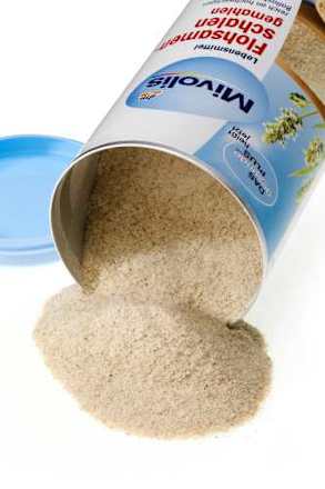 Flohsamenschalen gemahlen Mivolis