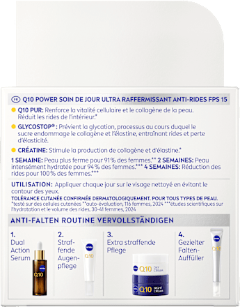 Gesichtscreme Q10 Anti-Falten LSF15 NIVEA