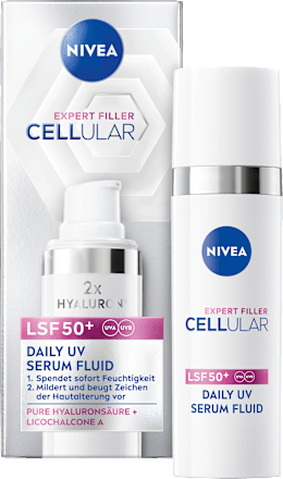 Gesichtscreme Serum Fluid Cellular LSF 50+ NIVEA