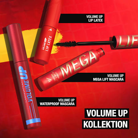 Mascara Volume Up Mega Lift 001 Black MANHATTAN Cosmetics