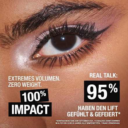 Mascara Volume Up Mega Lift 001 Black MANHATTAN Cosmetics