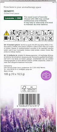 Duftlichter Aromatherapy Lavender + CBD  GALA