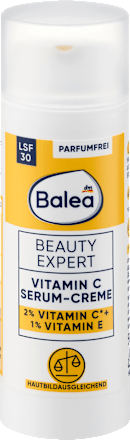 Serum Beauty Expert Vitamin C Serum-Creme LSF 30 Balea