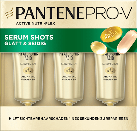 Haarkur Rescue Shots Glatt & Seidig (3 x 15ml) PANTENE PRO-V