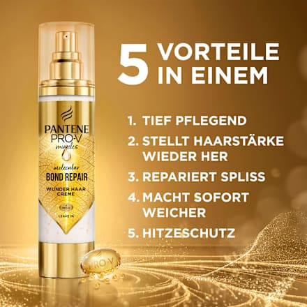 Miracles Molecular Bond Repair Wunder Haarcreme, Leave-In PANTENE PRO-V