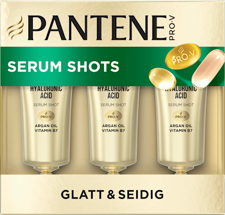 Haarkur Rescue Shots Glatt & Seidig (3 x 15ml) PANTENE PRO-V