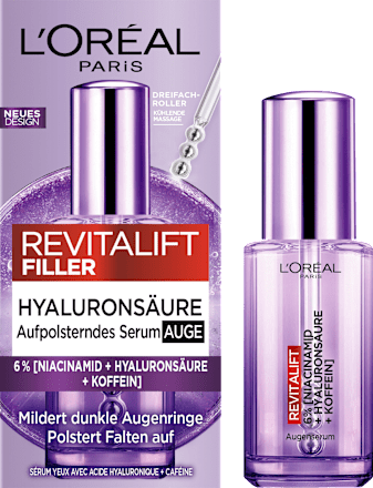 Augenserum Revitalift Filler Hyaluron + Koffein L'ORÉAL PARiS REVITALIFT
