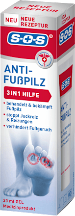 Fußpilz Gel Behandlung SOS