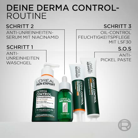 Feuchtigkeitscreme Derma Control LSF 30 L'ORÉAL PARiS MEN EXPERT