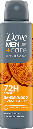 Antitranspirant Deospray Advanced Care Sandelholz und Vanille Dove MEN+CARE