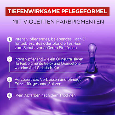 Color Glanz Purple Belebendes Haaröl L'ORÉAL PARiS ELVITAL