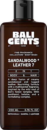 Duschgel Sandalwood Leather 7 2in1 BALI GENTS