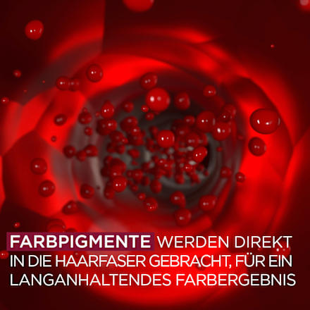 Dauerhafte Haarfarbe Red Lacquers Nr. 7.25 Rubinrot GARNIER olia