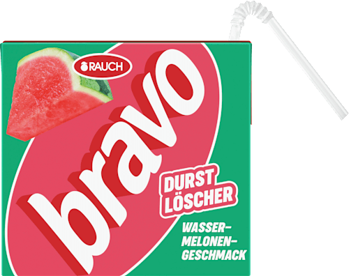 Erfrischungsgetränk Wassermelonen-Geschmack bravo