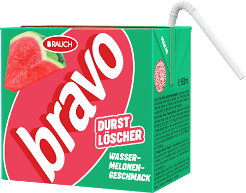 Erfrischungsgetränk Wassermelonen-Geschmack bravo