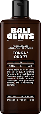 Duschgel Tonka Oud 77 2in1 BALI GENTS