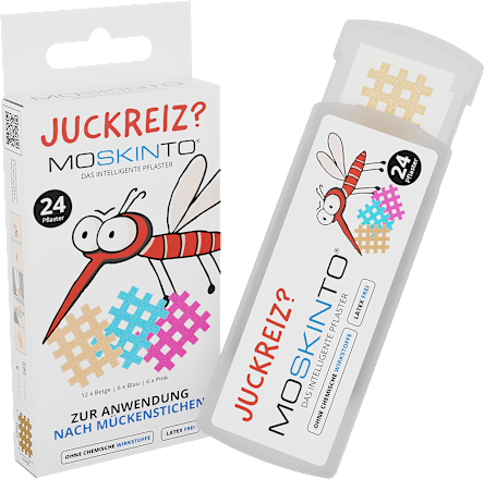 Mückenstichpflaster Soforthilfe Moskinto