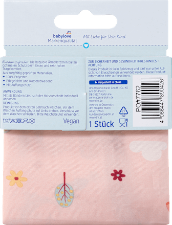 Belebújós előke morzsafelfogóval, többféle babylove