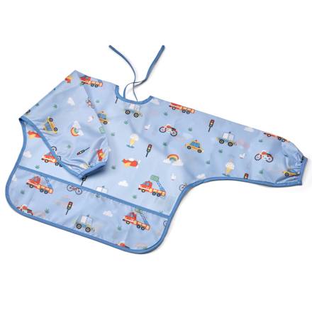 Belebújós előke morzsafelfogóval, többféle babylove