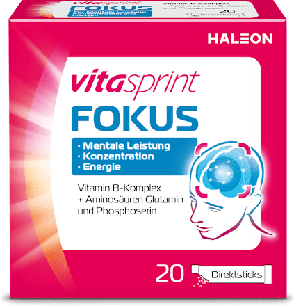 Vitasprint Fokus Direktsticks Vitamin B-Komplex, 20 St vitasprint