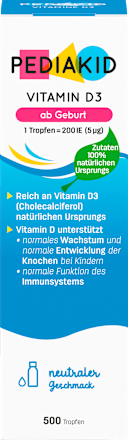 Tropfen Vitamin D3 ab Geburt PEDIAKID