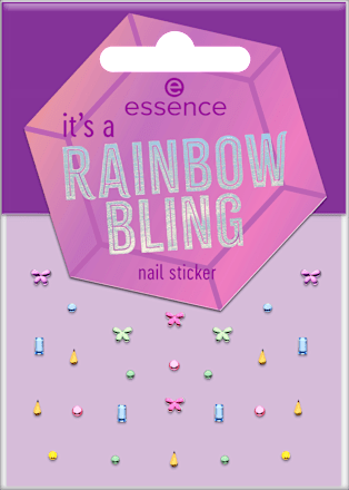 Nagelsticker It's A Rainbow Bling essence