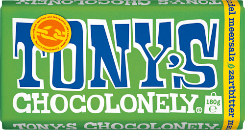 Schokolade Zartbitter Mandel Meersalz TONY'S CHOCOLONELY