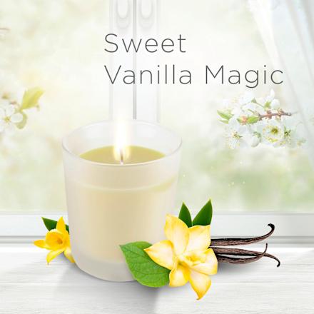 Duftkerze im Glas Sweet Vanilla Magic 105 g AIR WICK