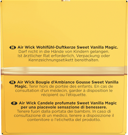 Duftkerze im Glas Sweet Vanilla Magic 105 g AirWick