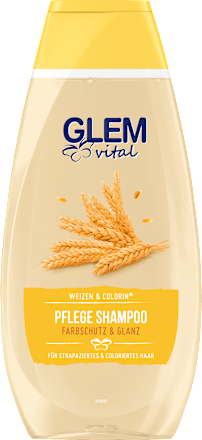 Shampoo Pflege Weizen & Colorin Schwarzkopf GLEM vital