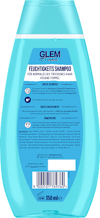 Shampoo Feuchtigkeit Reiswasser & Pfingstrose Schwarzkopf GLEM vital