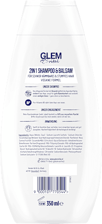 Shampoo & Balsam 2in1 Rosenöl Schwarzkopf GLEM vital