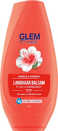Conditioner Langhaar Balsam Hibiskus & Rosmarin Schwarzkopf GLEM vital