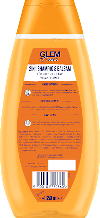 Shampoo & Balsam 2in1 Pfirsichöl Schwarzkopf GLEM vital